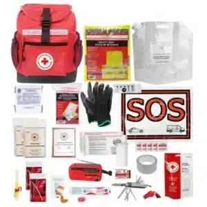 1-Person - Canadian Red Cross Deluxe Disaster Preparedness Kit