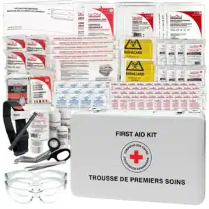 British Columbia Basic First Aid Kit in Metal Box