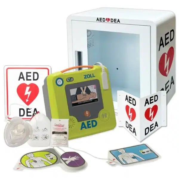 Automated External Defibrillator (AED) – ZOLL 3 Semi-Automatic Package