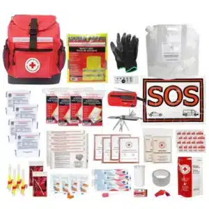 4-Person - Canadian Red Cross Deluxe Disaster Preparedness Kit